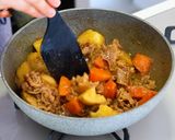 簡単◎フライパンで味しみ絶品肉じゃが作り方4写真