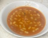 トマト豆スープパスタ作り方5写真