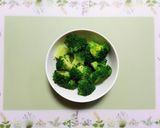 夕飯！ブロッコリートマトミートボール主菜作り方1写真