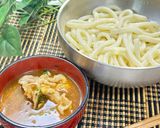 ひやあつ 豚しゃぶ和風カレーつけ麺作り方4写真