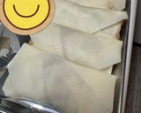 キーマカレーの余りで！簡単春巻き作り方4写真