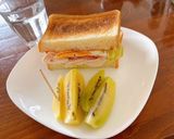 鶏ハムサンドイッチ作り方6写真