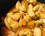 カレールー●トマト缶のチーズ＆チキカレー作り方2写真