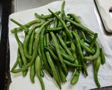 いんげんとじゃがいも炒め作り方1写真