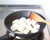 サッと絡めて手軽なおつまみ【明太豆腐炒め】作り方2写真