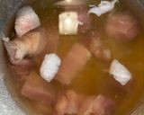 鶏もも肉ともやしとニラの味噌汁　鶏ダシきいてるよ作り方4写真