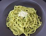 青汁とバジル♪お手軽にジェノベーゼパスタ作り方6写真