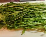 日野菜と水菜の豆腐サラダ作り方2写真