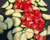 ズッキーニとトマト炒め作り方5写真