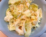ポン酢と胡麻油で作る！塩昆布キャベツ作り方2写真