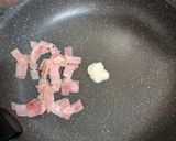 緑野菜とオリーブのガーリック炒め作り方2写真