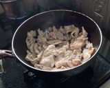 豚肉と絹さやの炒めもの作り方2写真