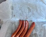焼きソーセージチーズのせホットサンド作り方2写真