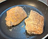 レバーステーキ、ねぎソース。作り方3写真
