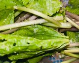 さっぱりつ〜ん、葉わさび蕎麦・葉わさび漬作り方2写真