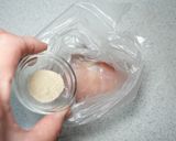 鶏肉と長芋の梅干し煮作り方3写真