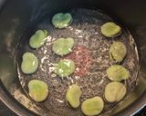 そら豆とじゃがいも、ベーコンの塩スープ作り方2写真