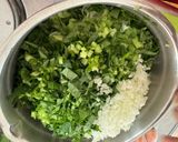 ウズベキスタン♡季節の青菜のサモサ作り方3写真