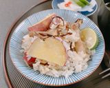 さつまいもと焦がし舞茸の塩昆布ご飯作り方9写真