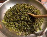 大量のシソの実、甘味噌炒め作り方6写真