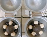 可愛い⚽️まんまるサッカーボールチョコパン作り方10写真