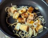 焼肉のたれでしっかり味！厚揚げ玉ねぎ焼き作り方5写真