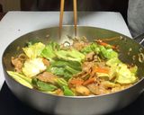 手作り辣油の旨辛蒙古タンメン風ラーメン作り方25写真