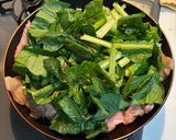 小松菜の牛脂炒め作り方4写真