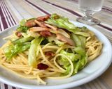 キャベツとアンチョビのパスタ作り方6写真