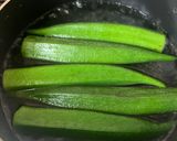 オクラと長芋のおかか塩昆布和え作り方3写真