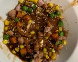 レンジさっぱり中華風梅照味オムライス弁当作り方5写真