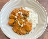 簡単♪鶏胸肉のバターチキンカレー作り方8写真