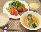 牛肉と大豆もやしのスープ作り方5写真