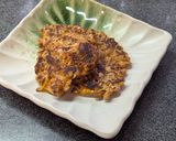 おつまみに♡カリカリ納豆チーズキムチ焼き作り方3写真