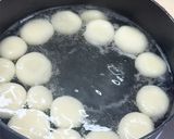 ヘルシー和スイーツ♡豆腐白玉ぜんざい作り方5写真