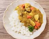少年の和風カレー　カレーの壺で作り方3写真