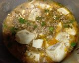 レンチン簡単、米粉でとろみの麻婆豆腐作り方9写真