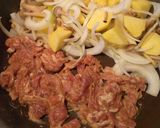 下味で豚こまフワフワ👑味しみ旨い肉じゃが作り方9写真