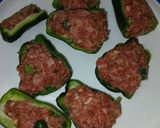 お弁当に🫑ピーマン肉詰め作り方3写真