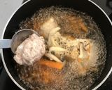 管理栄養士*お豆腐鶏団子の食べるスープ作り方5写真
