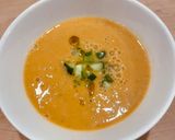 ガスパチョ風冷製スープ⭐︎グルテンフリー作り方5写真