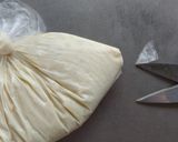 米粉で作る☆チョコバナナ焼きドーナツ。作り方5写真