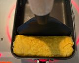 バジルが香るハムチーズ卵焼き（お弁当）作り方8写真