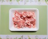 夏バテ！簡単夏の夕飯ゴーヤ豚こま生姜焼き弁当主菜作り方3写真