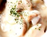 豆乳入り☆米粉のホワイトソース☆肉だんご作り方9写真