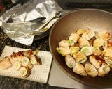 白菜の豚薄切り肉ロールと白菜のタレ作り方6写真