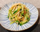 簡単！きゅうりともやしのハムサラダ作り方4写真