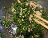ほうれん草の上海焼きうどん作り方2写真