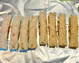 副菜お弁当に。ちくわのたらこマヨコーンチーズ焼き作り方4写真