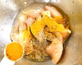 ご飯が進むおかず・ささみのカレー唐揚げ作り方2写真